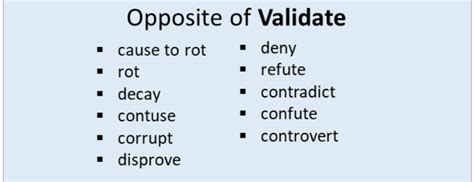 validate antonyms|Validate Definition & Meaning .